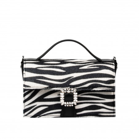 Zebra cavallino käsilaukku 039g 01