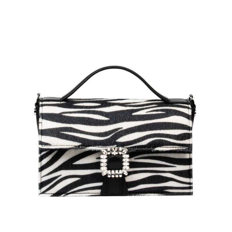 Zebra cavallino käsilaukku 039g 01