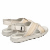Miesten sandaalit 364 beige yhdistelmä