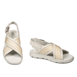 Miesten sandaalit 364 beige yhdistelmä