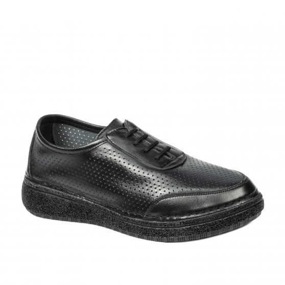 Naisten loaferit 6090m musta