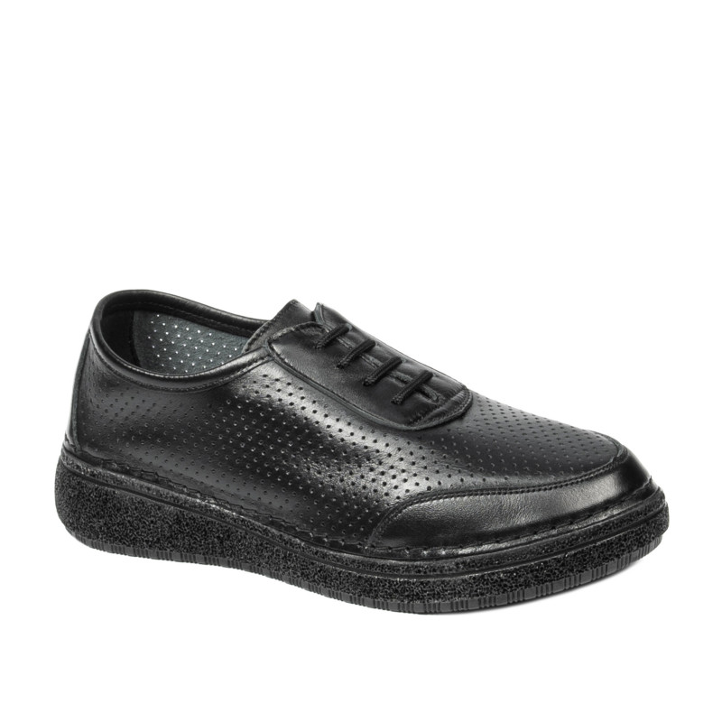 Naisten loaferit 6090m musta