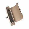 Naisten olkalaukku 046g 01 cappuccino+rafia