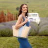 Naisten rantakassi 044g 01 blue sky+rafia lifestyle