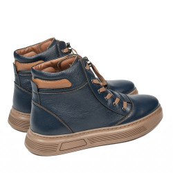 Miesten saappaat 4152 indigo yhdistelmä