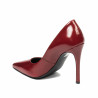 Naisten elegantit kengät 1302 kiiltävä punainen