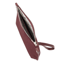 Naisten käsilaukku 211g 01 burgundy camoscio