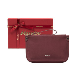 Naisten käsilaukku 211g 01 burgundy camoscio