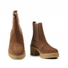 Naisten saappaat 3385 ruskea bufo