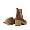 Naisten saappaat 3385 ruskea bufo