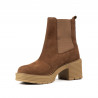 Naisten saappaat 3385 ruskea bufo