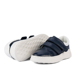 Naisten urheilukengät 6008-1sc indigo+valkoinen