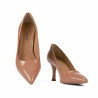 Naisten elegantsit kengät 1359 beige lakka