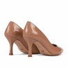 Naisten elegantsit kengät 1359 beige lakka