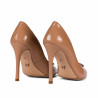 Naisten elegantit kengät 1364 beige lakkia