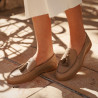 Naisten mokkasiinit 6096 bis cappuccino lifestyle