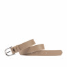 Naisten vyö 46-1mc beige