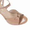 Naisten sandaalit 1365 lakattu beige
