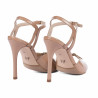 Naisten sandaalit 1365 lakattu beige