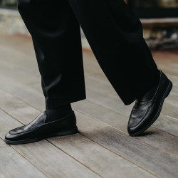 Miesten loaferit 980-1 musta lifestyle