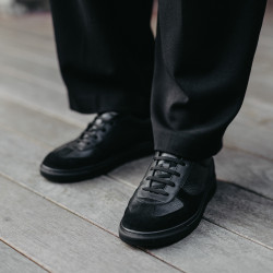 Miesten 998 musta yhdistelmä casual/urheilukengät lifestyle