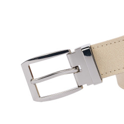 Beige safiano 27mc naisten vyö